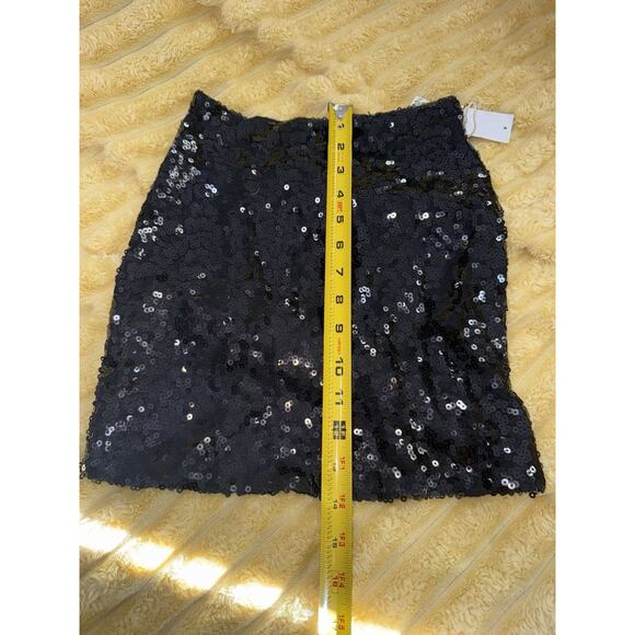 Girls Chelsea & Violet Sequins Skirt Dressy Holiday Rockstar Costume Sz Medium 8 - Picture 4 of 6